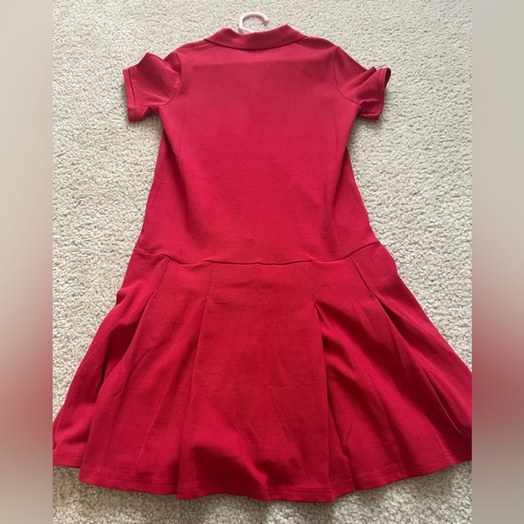 Red Uniform dress from Lands End. Size 10. Never worn. - Picture 2 of 3